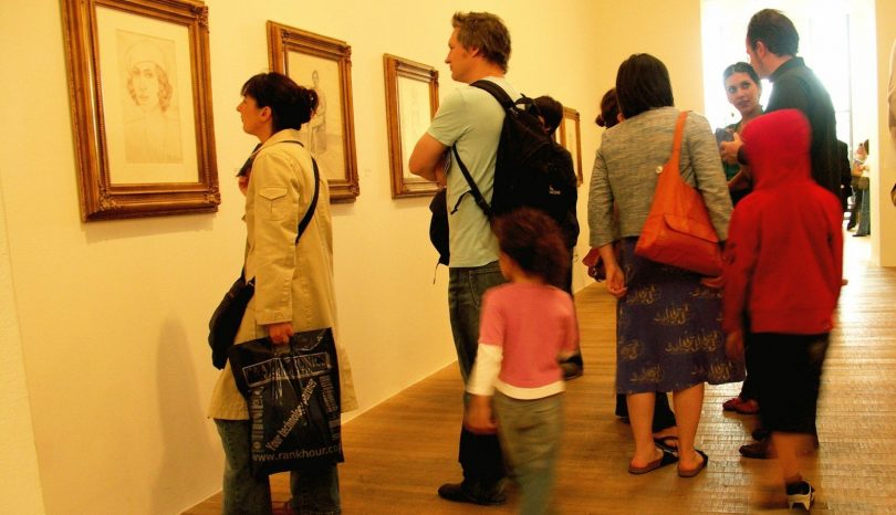 Choses à ne pas faire lors d’une visite dans une galerie d’art